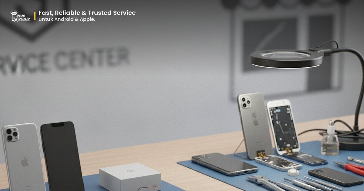 Kapan Sebaiknya Bawa HP ke Service Center Resmi atau Toko Servis Lokal?