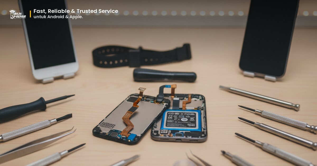 Keuntungan Servis HP di Raja Repair Dibanding Servis Mandiri: Hemat Waktu, Uang, dan Tenaga!