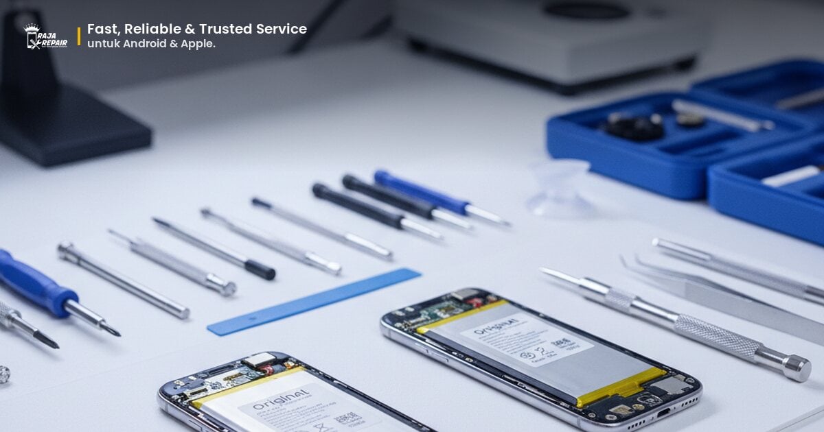 Mengapa Servis HP dengan Spare Part Original Lebih Baik Daripada Tiruan?