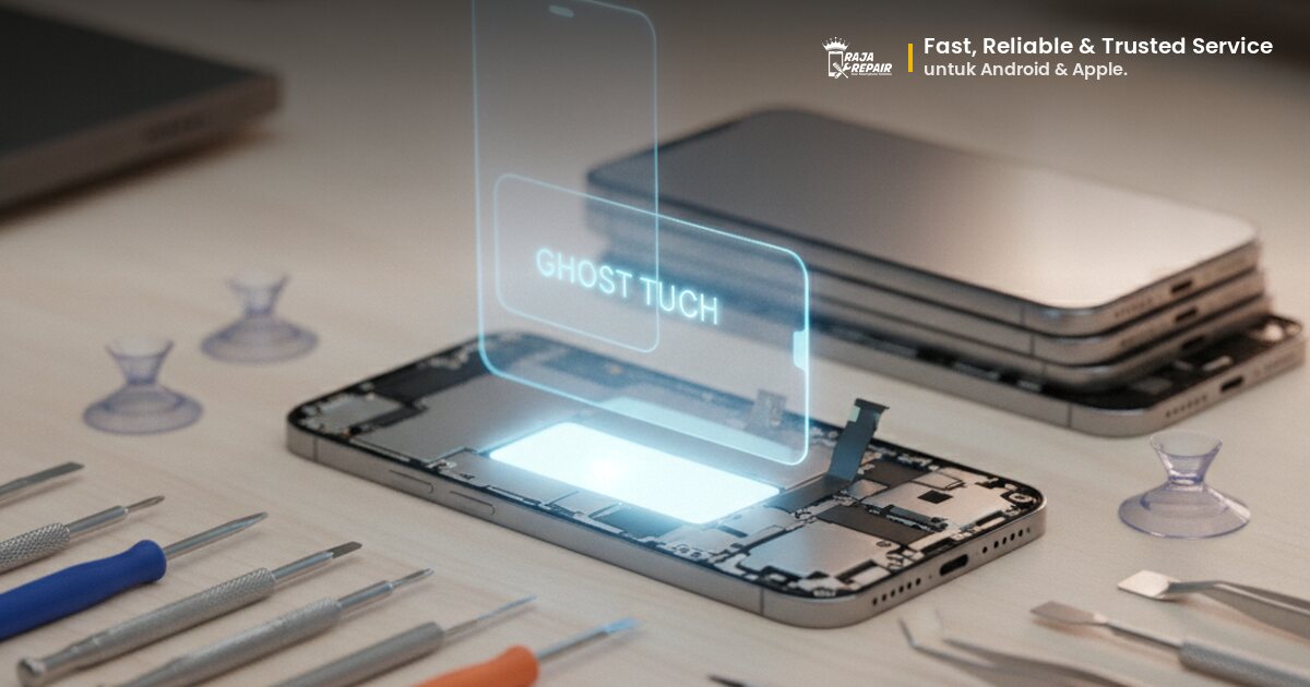 Mengatasi Layar Ghost Touch iPhone 17 Pro Max: Panduan Lengkap dari Raja Repair