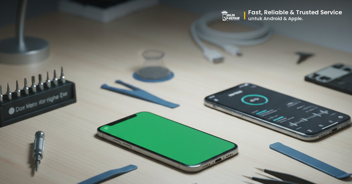 Mengatasi Layar iPhone 17 Pro Max Berwarna Hijau (Green Screen): Panduan Lengkap