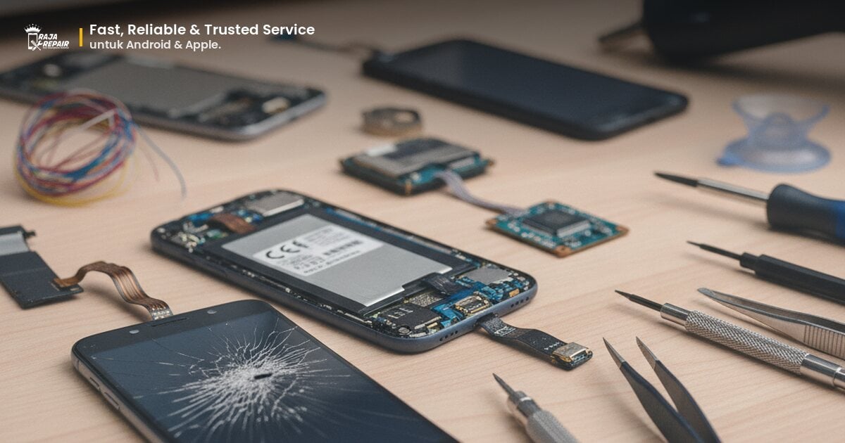 Mengenal Jenis-jenis Kerusakan HP yang Umum Terjadi: Panduan Lengkap dari Raja Repair