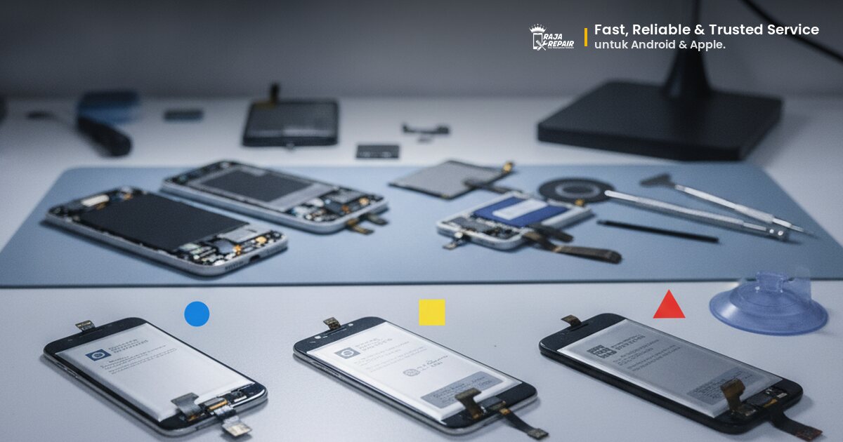Mengenal Jenis-jenis Spare Part Smartphone: Original, OEM, dan AAA