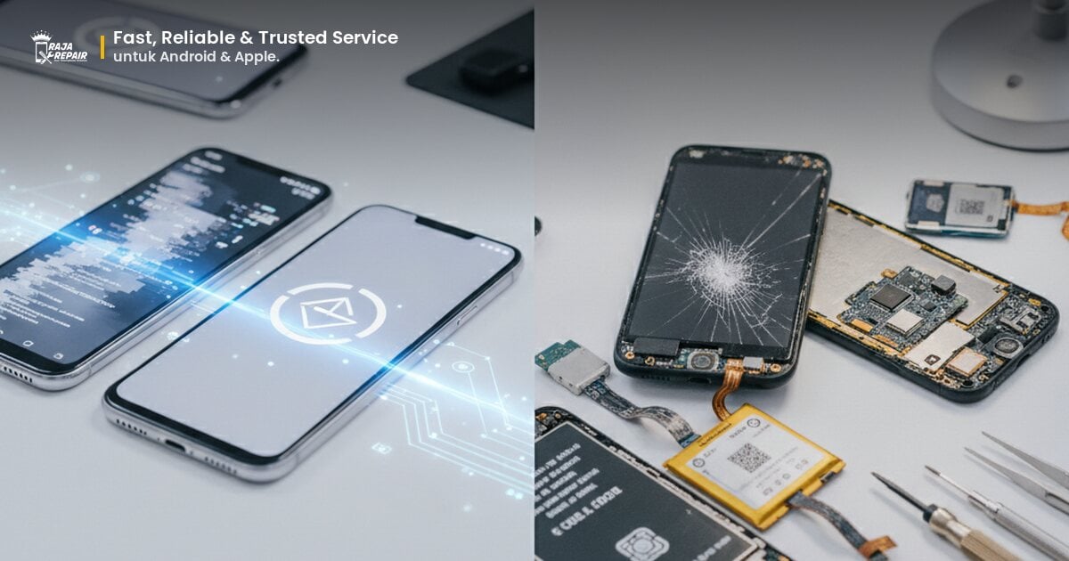 Perbedaan Kerusakan Software vs. Hardware pada HP: Panduan Lengkap
