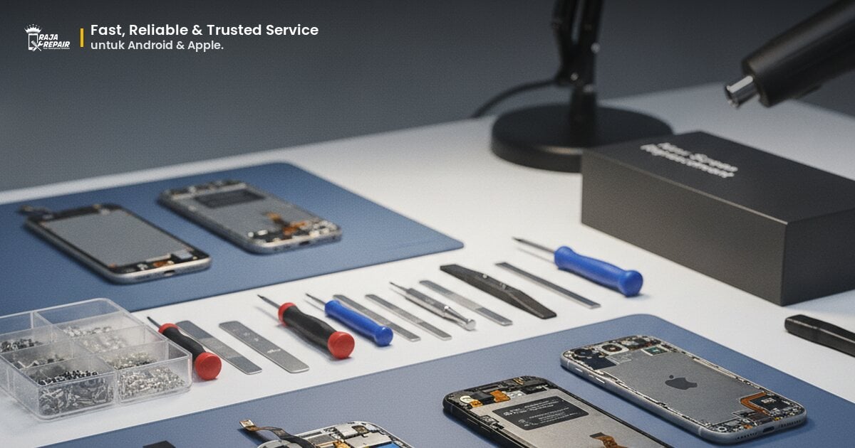 Proses Perbaikan HP di Raja Repair: Dari Konsultasi Hingga Pengambilan Unit