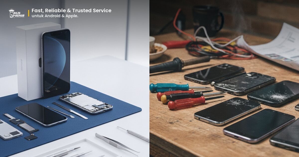 Servis HP: Mana yang Lebih Baik, Resmi atau Pihak Ketiga?